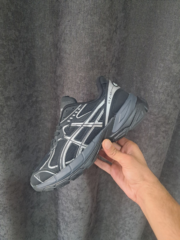کتونی مردانه اسیکس GT-2160 مشکی نقره ای (Asics GT 2160)