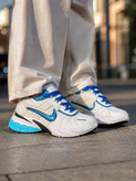 کفش کتانی دخترانه نایک وی تو کی NIKE V2K سفید آبی