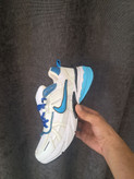 کفش کتانی دخترانه نایک وی تو کی NIKE V2K سفید آبی