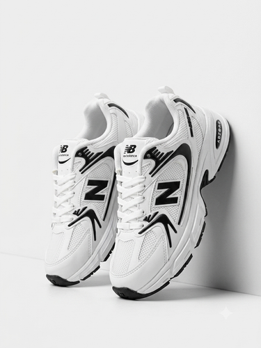 کفش نیوبالانس ۵۳۰ زنانه سفید مشکی (New Balance 530)