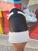 کتونی بسکتبال نایکی مردانه جردن ۱ ساق کوتاه مشکی سفید - Nike Air Jordan 1 Low
