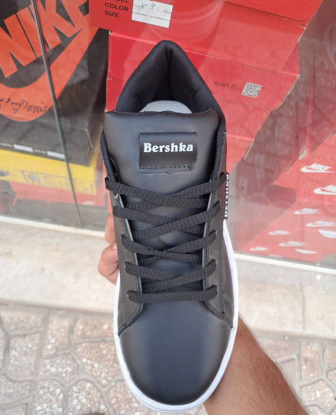 کفش ونس مردانه مشکی برشکا Bereshka سایز 41 تا 44