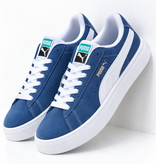 کفش ونس مردانه پوما (PUMA) سفید آبی سایز 41 تا 44