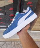 کفش ونس مردانه پوما (PUMA) سفید آبی سایز 41 تا 44