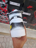 کتونی بسکتبال دخترانه نایکی ایر جردن ساقدار فمیلی مشکی سفید Nike Air Jordan 1